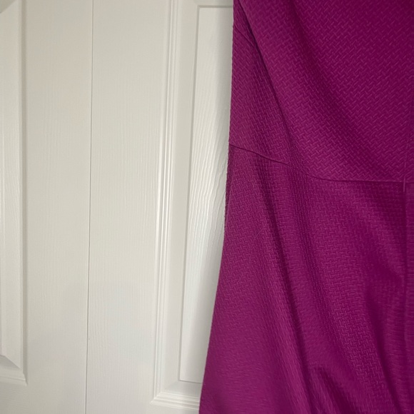 BETSEY JOHNSON Purple Pearl Collar Fit & Flare Dress - Picture 9 of 16